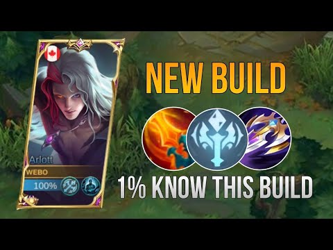 I RECOMMENDED THIS NEW EMBLEM AND BUILD FOR ARLOTT!(1% ARLOTT USER KNOW THIS BUILD!)| MLBB