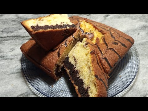 Easiest and softest Marble Cake recipe|by Umaima's Cook House