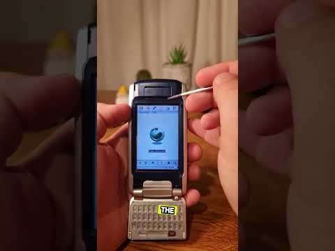 Dieses Sony Ericsson von 2004 war schlauer als Ihr Telefon 😯😎#shorts