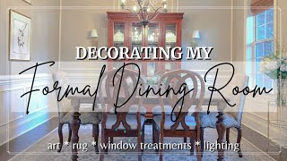 Making Progress on My Formal Dining Room | Dining Room Decor | Dining Room Ideas | The Craf-T Home