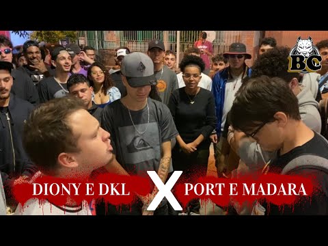 DIONY E DKL X PORT E MADARA | EDIÇÃO 53 | PRIMEIRA FASE | BATALHA CLANDESTINA / RS