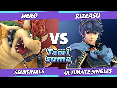 TAMISUMA 189 Semifinals - Hero (Bowser) Vs. Rizeasu (Marth) Smash Ultimate SSBU