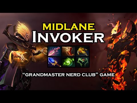 Perfect combo team with 17-3-18 Grandmaster exort Invoker | full ranked gameplay #invoker #dota2
