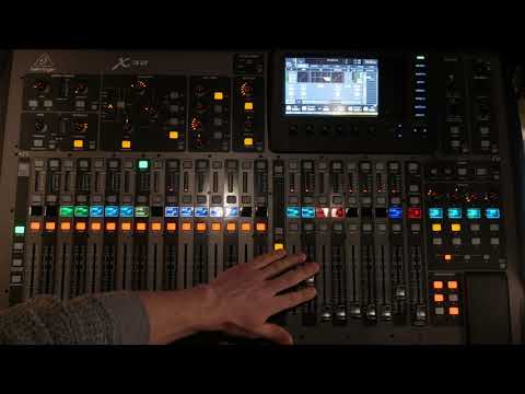 CTK X32 TUTORIAL - How to set up a Monitor/Front of House/Livestream Mix