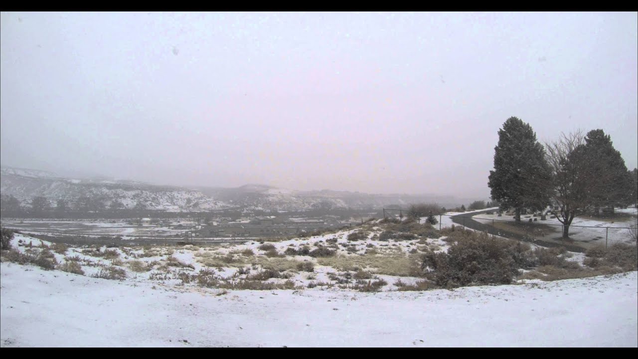 Video: Orchard Mesa, Colorado - Snow Test - 4K - Shot 18