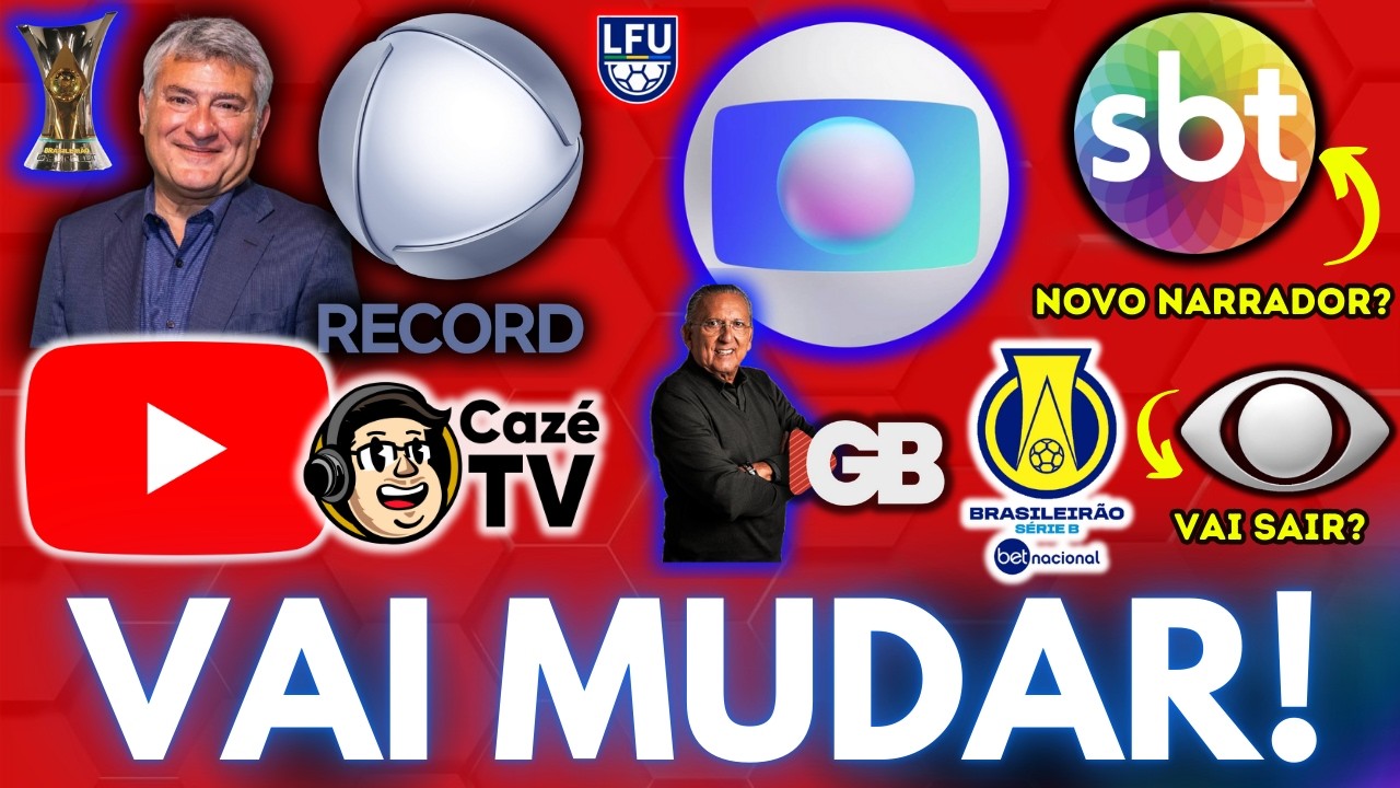 7 MUDANÇAS que vão mexer com o FUTEBOL na TV em 2025