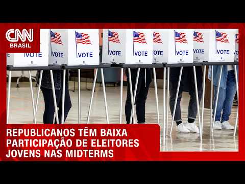Republicanos têm baixa participação de eleitores jovens nas midterms, diz pesquisa | CNN 360°