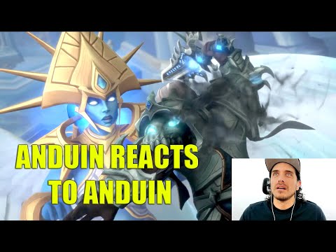 Josh Keaton Voice of Anduin Reacts to "Kingsmourne"  Shadowlands: Chains of Domination Trailer