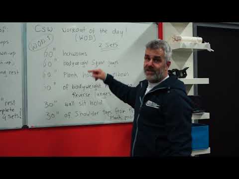 CSW Work out of the day 1 (18/03/2020)