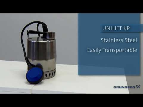 Pompe de relevage automatique pour eaux usées - Unilift - KP250 A1 GRUNDFOS