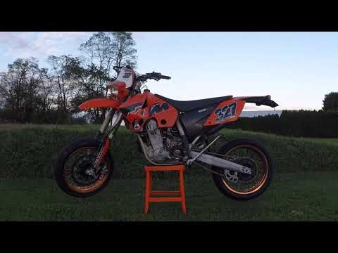 Go Pro of my 2005 KTM 450 EXC Supermoto | Ride Supermoto