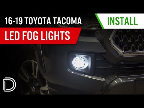 How to Install 2016-2019 Toyota Tacoma Fog Light LEDs | Diode Dynamics