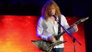 Megadeth &quot;Dance in the Rain&quot; Toronto August 11, 2013 Molson Amphitheatre