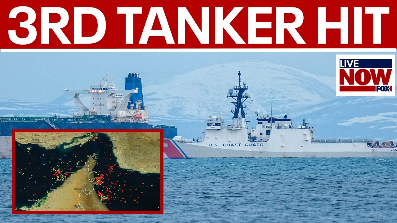 BREAKER 3rd tanker struck near Strait of Hormuz in days as Iran war intensifies