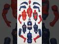 UNBOXING MAINAN AVENGERS SPIDERMAN VS CAPTAIN AMERICA VS VENOM VS SUPERMAN Avengers