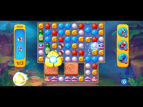 Fishdom level 10999 no boosters フィッシュダム ノーマル