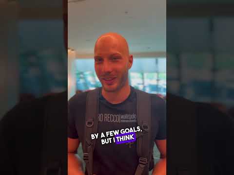 Gergo Zalanki hopes for another Recco win in the Champions League Final 🏆