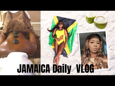 SPEND THE DAY WITH ME KINGSTON JAMAICA VLOG | ADAM & EVE SPA, SOUTH AVENUE GRILL BRUNCH 2022