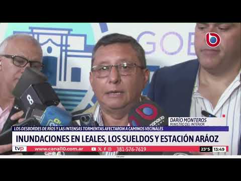 Leales bajo el agua: el Este tucumano sufre por las inundaciones
