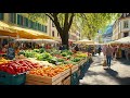 SPRING MORNING MARKET IN ZURICH SWITZERLAND S MOST BEAUTIFUL CITY
