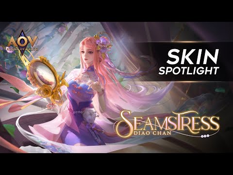 Diao Chan Seamstress Skin Spotlight - Garena AOV (Arena of Valor)