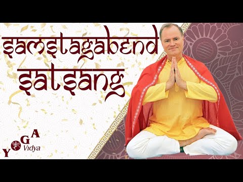 Samstagabendsatsang mit Sukadev - Yoga Vidya Ashram Live, 06.08.2022, 20:00 Uhr