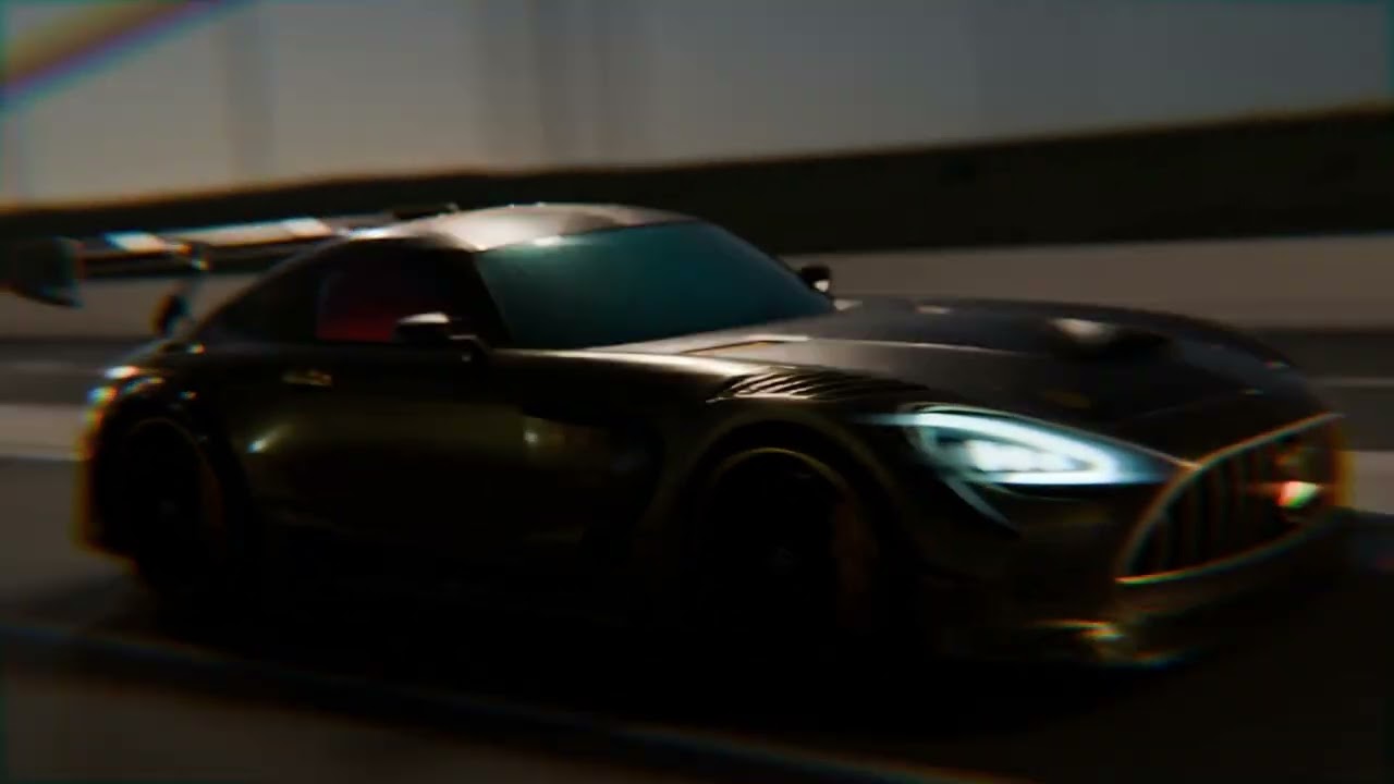 Mercedes-AMG GT3 - High-Fidelity Animation 3D Model