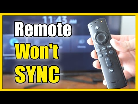 How to SYNC & Pair Fire TV Stick Remote that Won't Connect (Easy Tutorial)