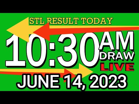 LIVE 10:30AM STL RESULT JUNE 14, 2023 RESULT WINNING