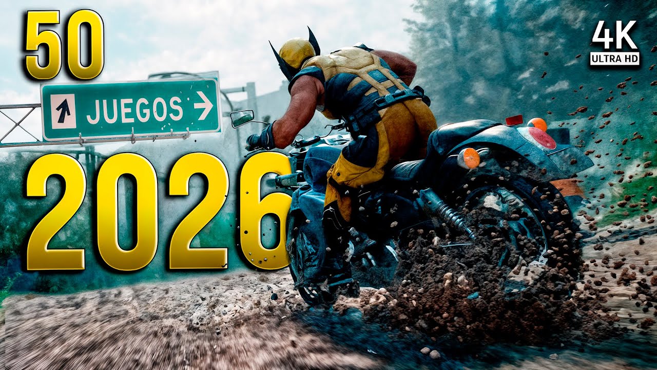 TOP 50 JUEGOS MÁS ESPERADOS de 2026 | Próximos Lanzamientos