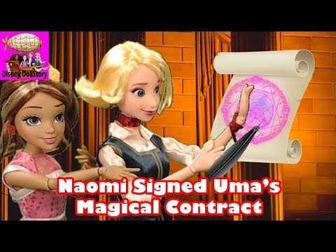Naomi Signed Uma's Magical Contract - Part 2 - Descendants in Avalor Disney