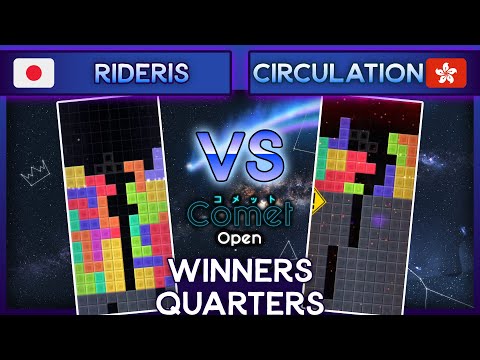 VTT Comet Open - Rideris Vs. Circu1ation - Winners Quarters TETR.IO Tournament