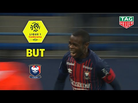 But Prince ONIANGUE (90') / SM Caen - Nîmes Olympique (1-2)  (SMC-NIMES)/ 2018-19