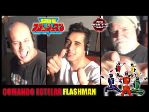 Flashman - Abertura em Português (BR) - Anime Voices Brasil