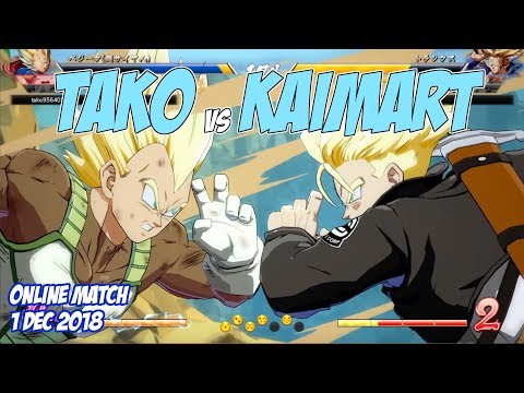 Tako vs Kaimart | DBFZ Online Match 1 Dec 2018