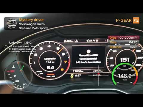 Audi A5 Cupe 2.0TFSI STM Stage 1 317hp 100-200km/h