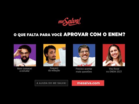 O que falta para você aprovar com o ENEM? | Me Salva! - O caminho rumo à aprovação!