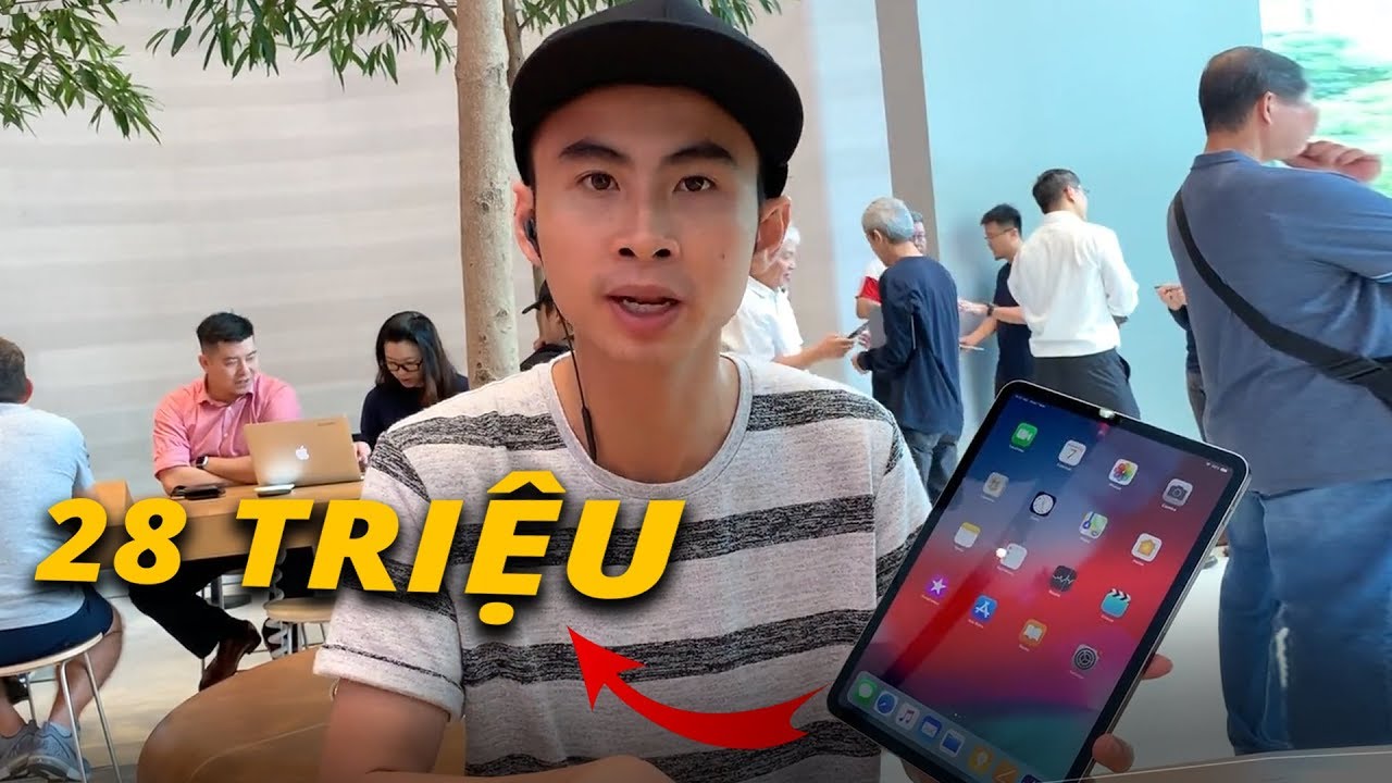 TRÊN TAY iPAD PRO 2018 - SIÊU MẠNH SIÊU KHỦNG!!!