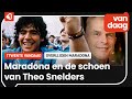 Oud-voetballer Theo Snelders met een ode aan Diego Armando Maradona