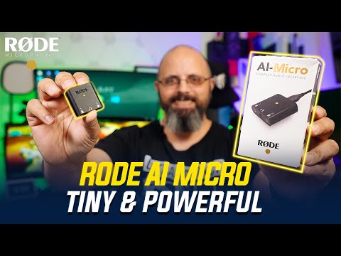 Best Audio For PC & Phones With RODE AI-Micro Audio Interface
