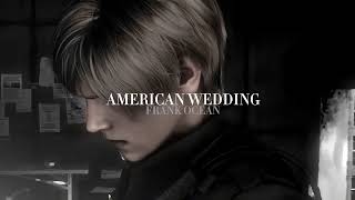 frank ocean - american wedding