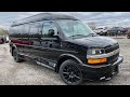 2022 9 PASSENGER Explorer Chevy Express Conversion Van POV Test Drive & Review