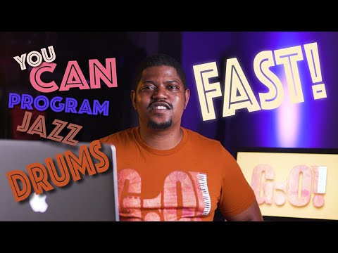 Shhh! You CAN Program Jazz Drums FAST!