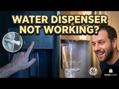 GE Refrigerator Water Dispenser Not Working? 5 Fixes (90% Success Rate!)