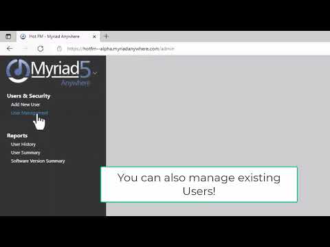 Myriad Anywhere Pro - Station Management & Security - Feature Tour