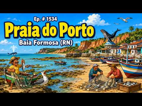 Praia do Porto - Baia Formosa ( RN) - Expedição Brasil de Frente para o Mar - Episódio #1534