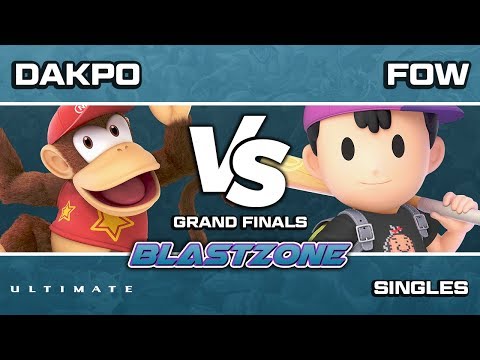 PSG Blastzone: TLOC | Dakpo (Diddy Kong) vs Fow (Ness) - Grand Finals