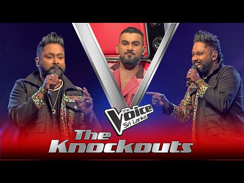 Chathura Wanigasekara | Baila Wendesiya (බයිලා වෙන්දේසිය) | The Knockouts | The Voice Sri Lanka