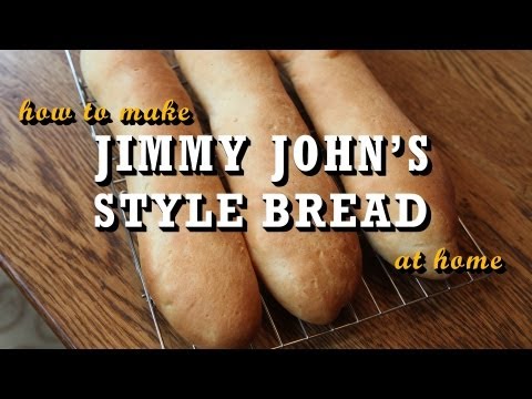How to Make Jimmy John's Style Bread at Home