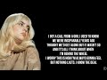 Billie Eilish MALE FANTASY Lyrics